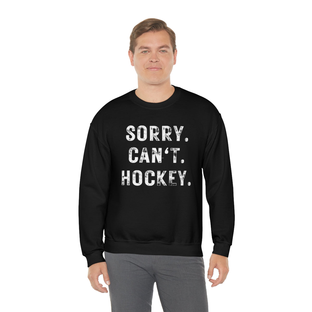 Hockey Season Funny Sweatshirt | Hockey Mom Shirt | Hockey Sweatshirt | Hockey Gifts | Sweaters for Women | Hockey Art