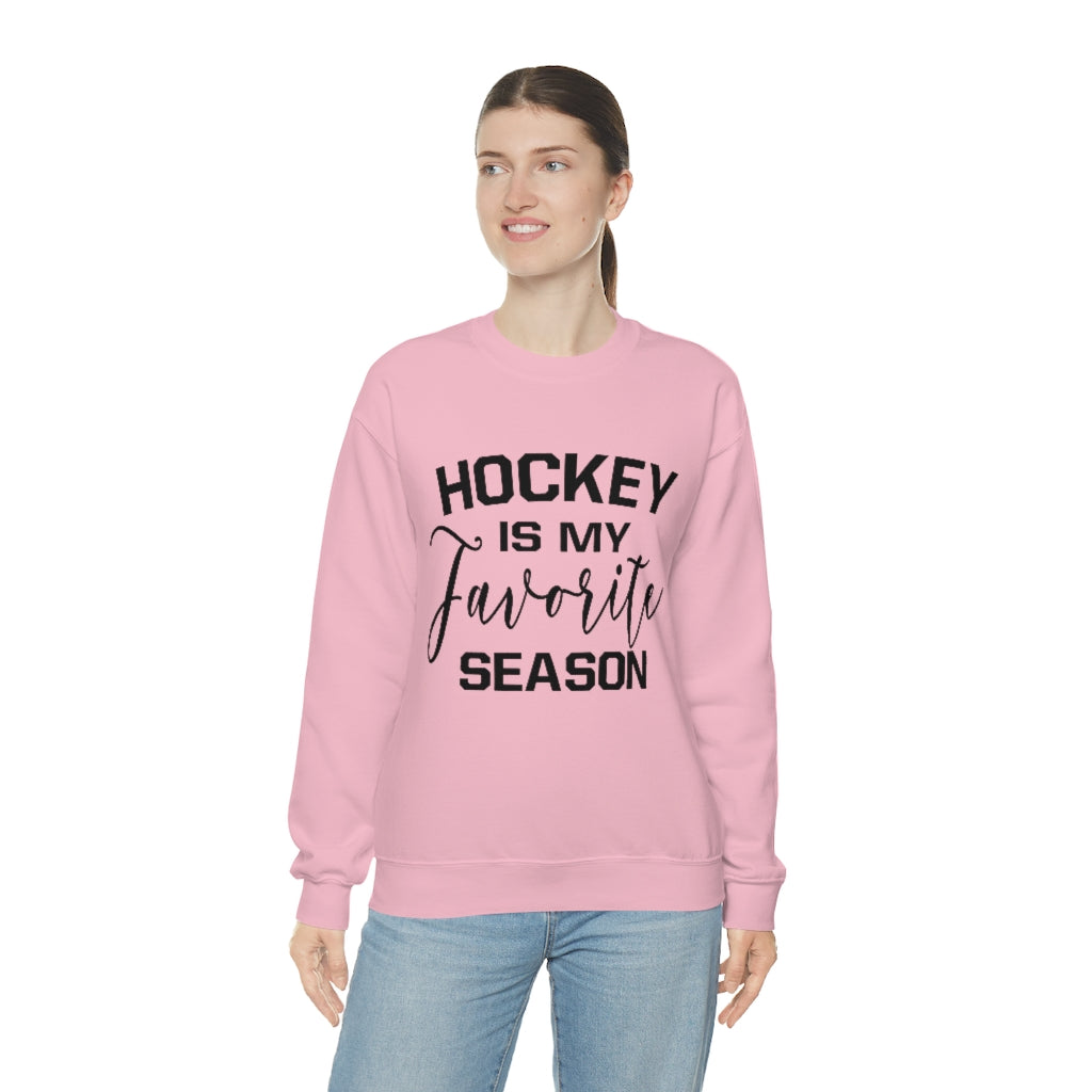 Hockey is my Favorite Season Sweatshirt, Hockey Sweatshirt, Vintage, Women's Hockey Sweatshirt, Sports, Beer, Tailgating, Wine, Sunday, NHL