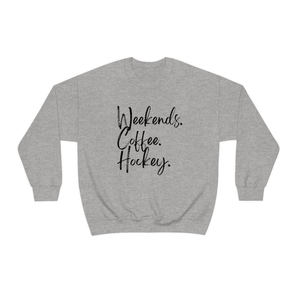 Copy of Weekends Coffee Hockey Mom Shirt, Hockey Sweatshirt, Vintage, Women's Hockey Sweatshirt, Sports, Beer, Tailgating, Wine,