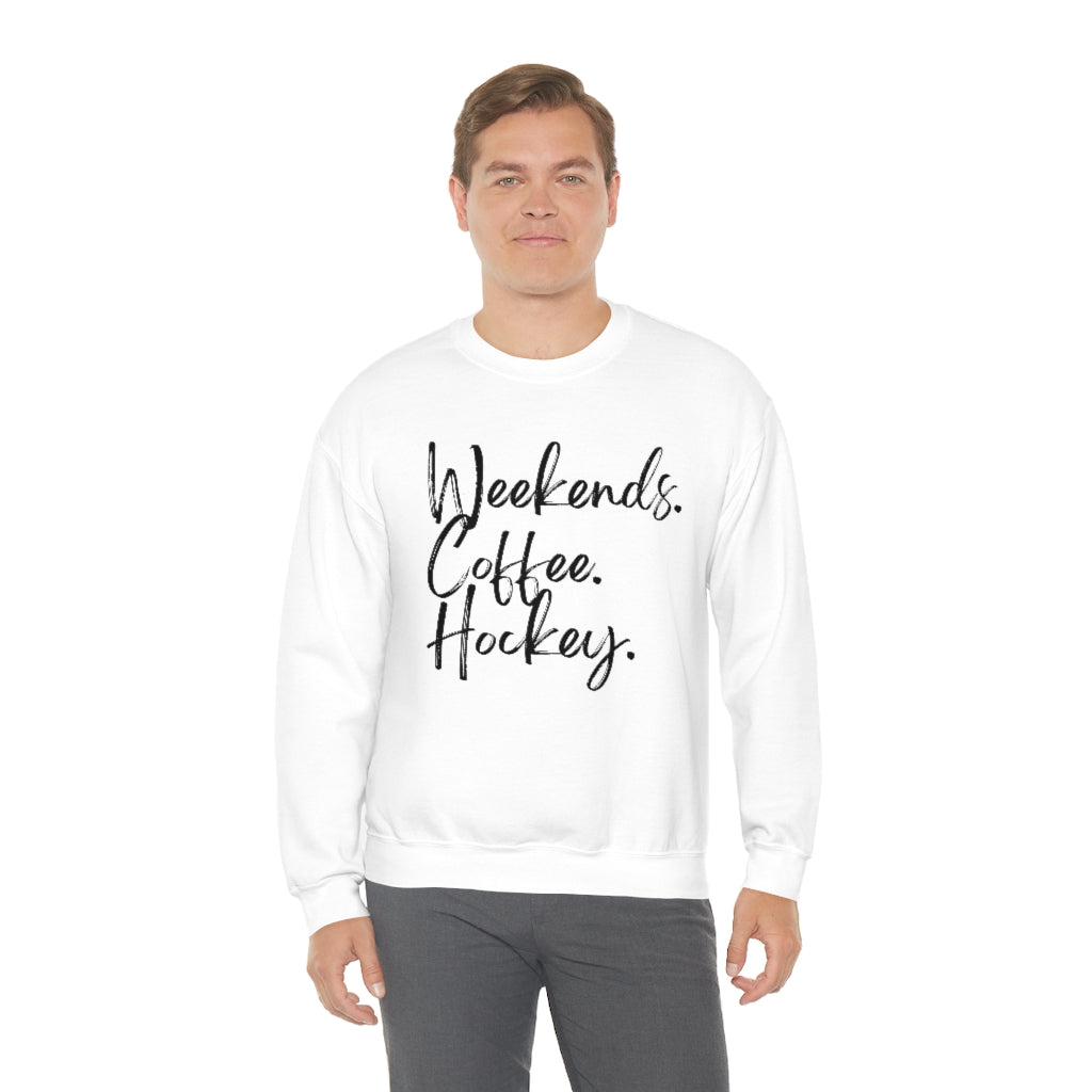 Weekends Coffee Hockey Mom Shirt, Hockey Sweatshirt, Vintage, Women's Hockey Sweatshirt, Sports, Beer, Tailgating, Wine,