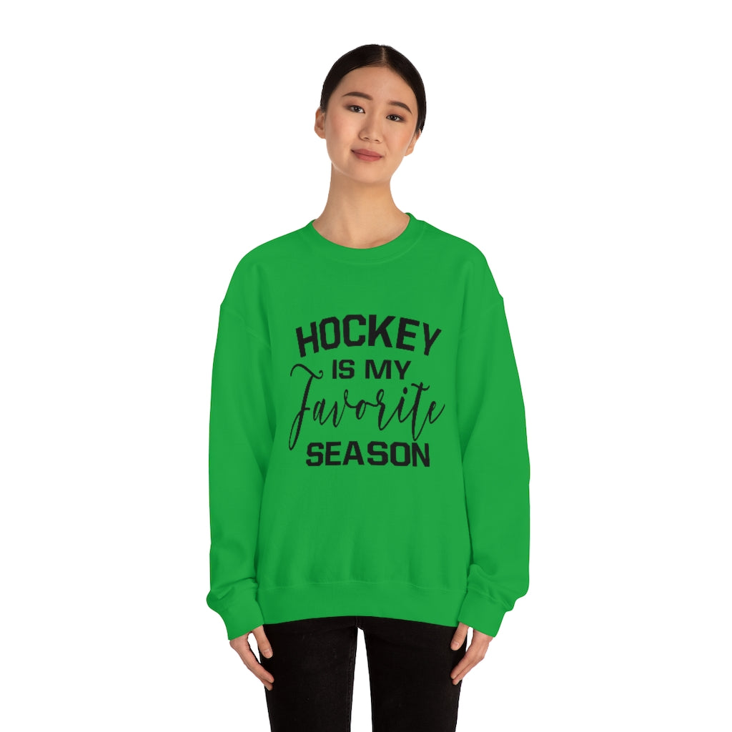 Hockey is my Favorite Season Sweatshirt, Hockey Sweatshirt, Vintage, Women's Hockey Sweatshirt, Sports, Beer, Tailgating, Wine, Sunday, NHL