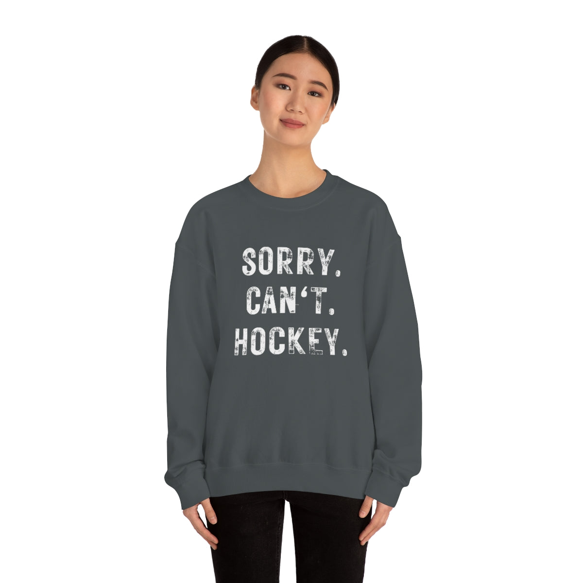 Hockey Season Funny Sweatshirt | Hockey Mom Shirt | Hockey Sweatshirt | Hockey Gifts | Sweaters for Women | Hockey Art