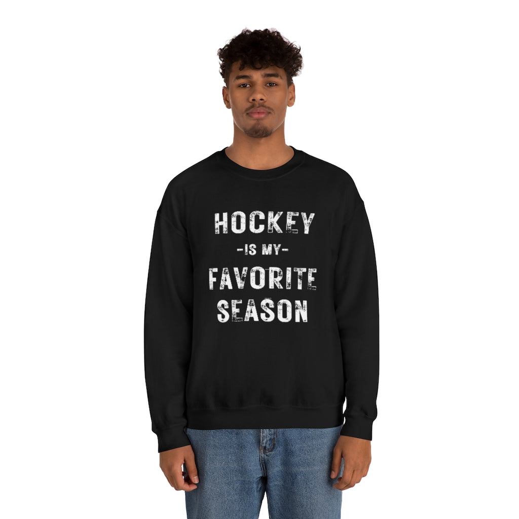 Hockey is my Favorite Season Sweatshirt, Hockey Sweatshirt, Vintage, Women's Hockey Sweatshirt, Sports, Beer, Tailgating, Wine, NHL