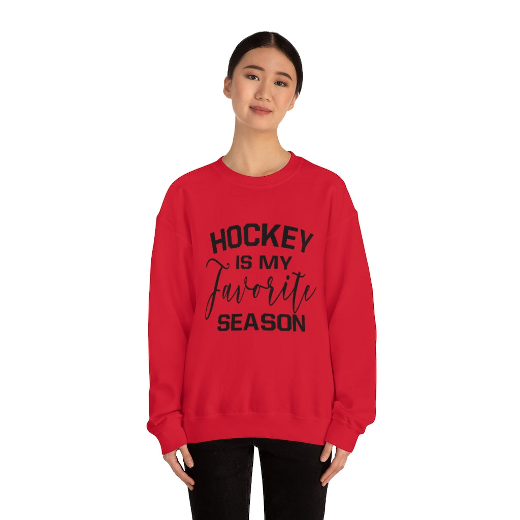 Hockey is my Favorite Season Sweatshirt, Hockey Sweatshirt, Vintage, Women's Hockey Sweatshirt, Sports, Beer, Tailgating, Wine, Sunday, NHL