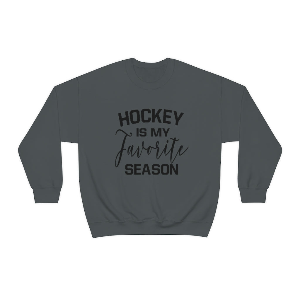 Hockey is my Favorite Season Sweatshirt, Hockey Sweatshirt, Vintage, Women's Hockey Sweatshirt, Sports, Beer, Tailgating, Wine, Sunday, NHL