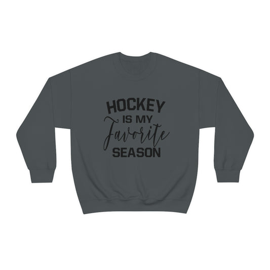 Hockey is my Favorite Season Sweatshirt, Hockey Sweatshirt, Vintage, Women's Hockey Sweatshirt, Sports, Beer, Tailgating, Wine, Sunday, NHL