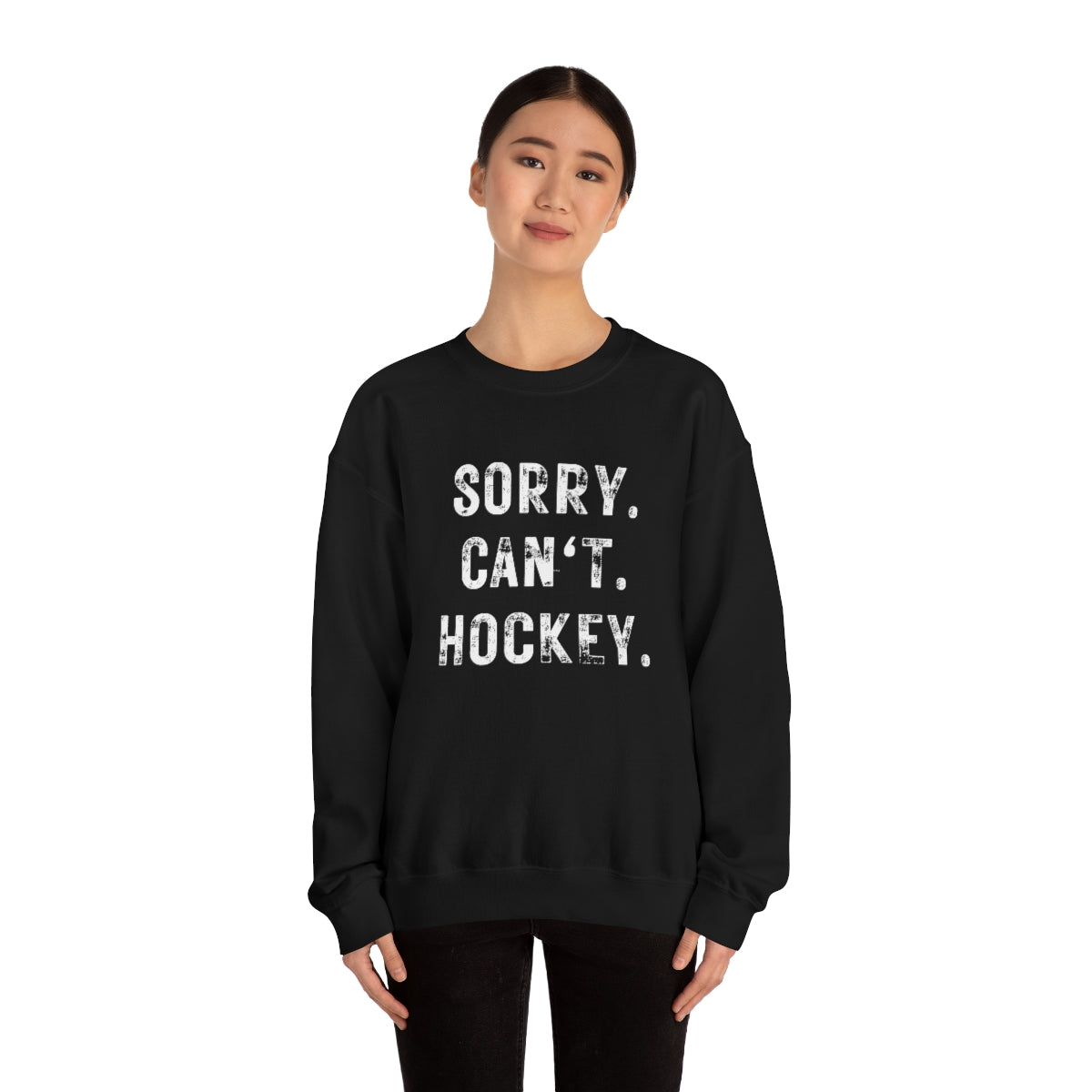 Hockey Season Funny Sweatshirt | Hockey Mom Shirt | Hockey Sweatshirt | Hockey Gifts | Sweaters for Women | Hockey Art