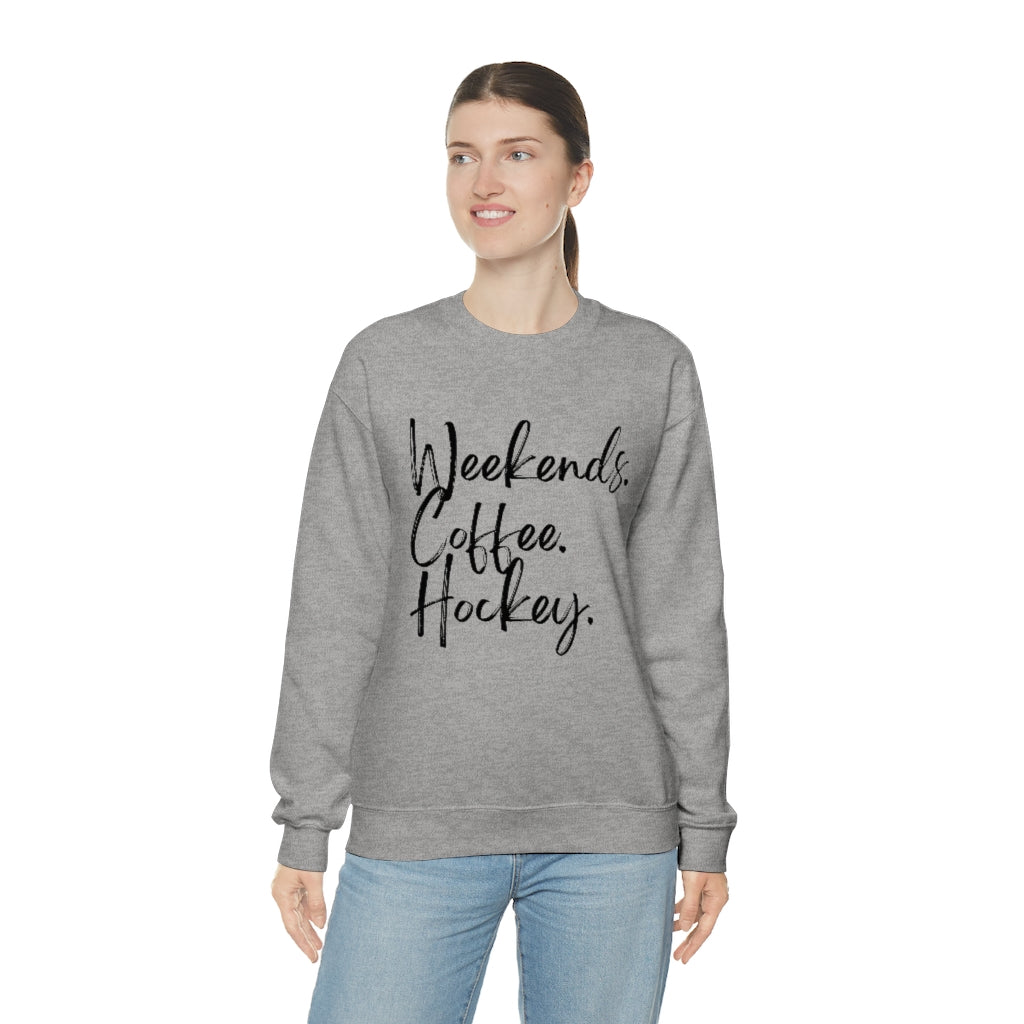 Copy of Weekends Coffee Hockey Mom Shirt, Hockey Sweatshirt, Vintage, Women's Hockey Sweatshirt, Sports, Beer, Tailgating, Wine,