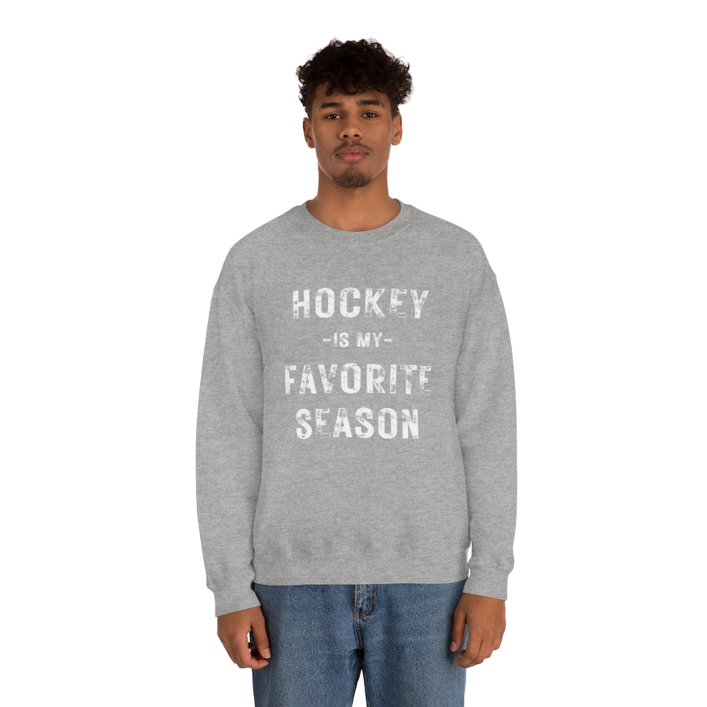 Hockey is my Favorite Season Sweatshirt, Hockey Sweatshirt, Vintage, Women's Hockey Sweatshirt, Sports, Beer, Tailgating, Wine, NHL