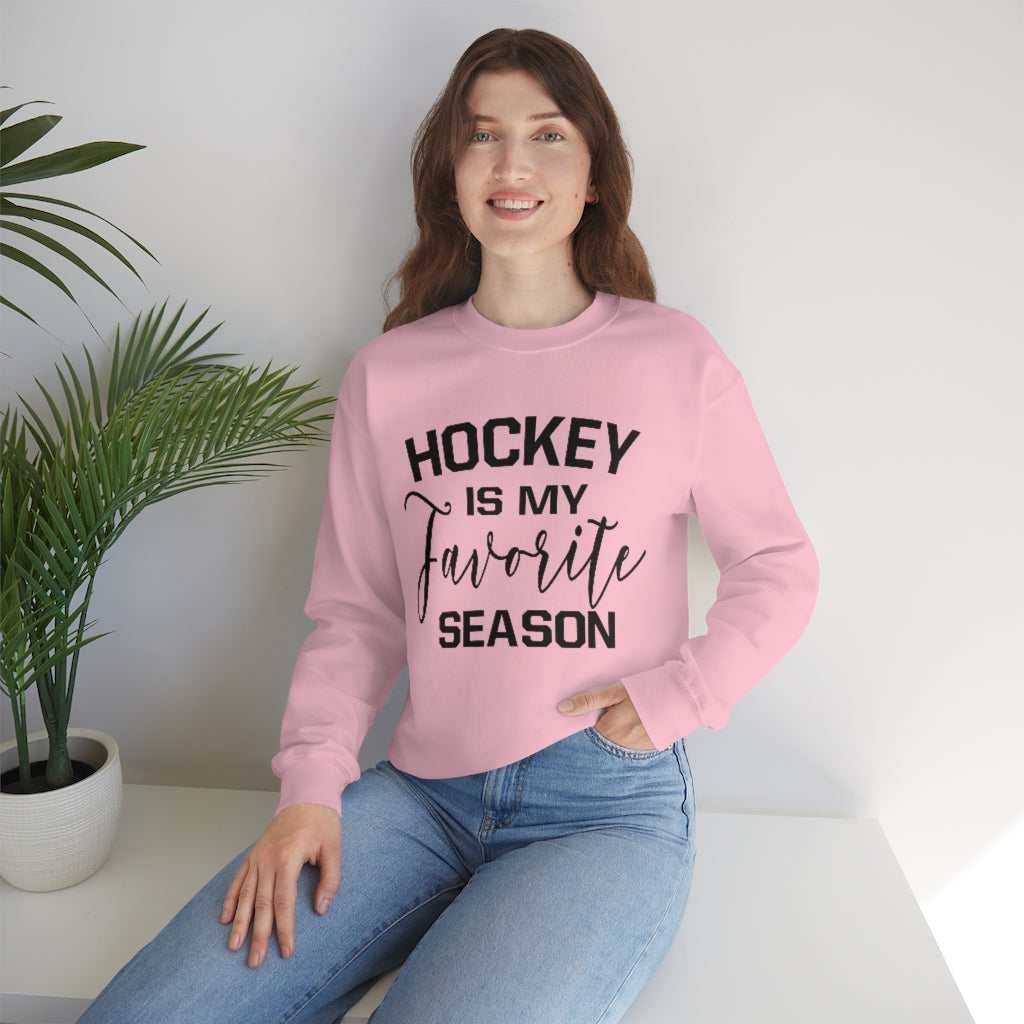 Hockey is my Favorite Season Sweatshirt, Hockey Sweatshirt, Vintage, Women's Hockey Sweatshirt, Sports, Beer, Tailgating, Wine, Sunday, NHL