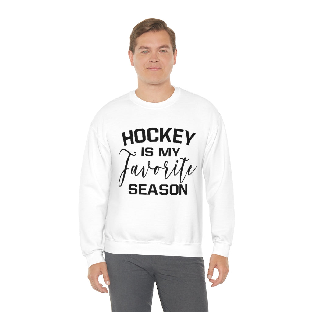 Hockey is my Favorite Season Sweatshirt, Hockey Sweatshirt, Vintage, Women's Hockey Sweatshirt, Sports, Beer, Tailgating, Wine, Sunday, NHL