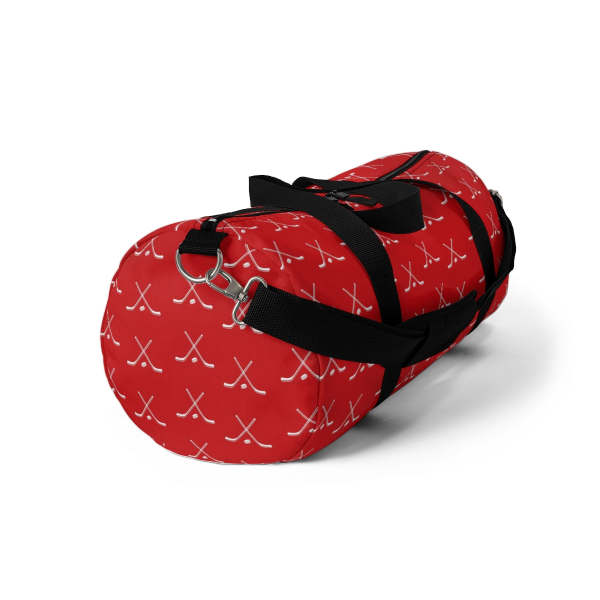 Hockey Gym Bag | Hockey Duffle Bag | Hockey Team Bags | Hockey Player Gift Red and White