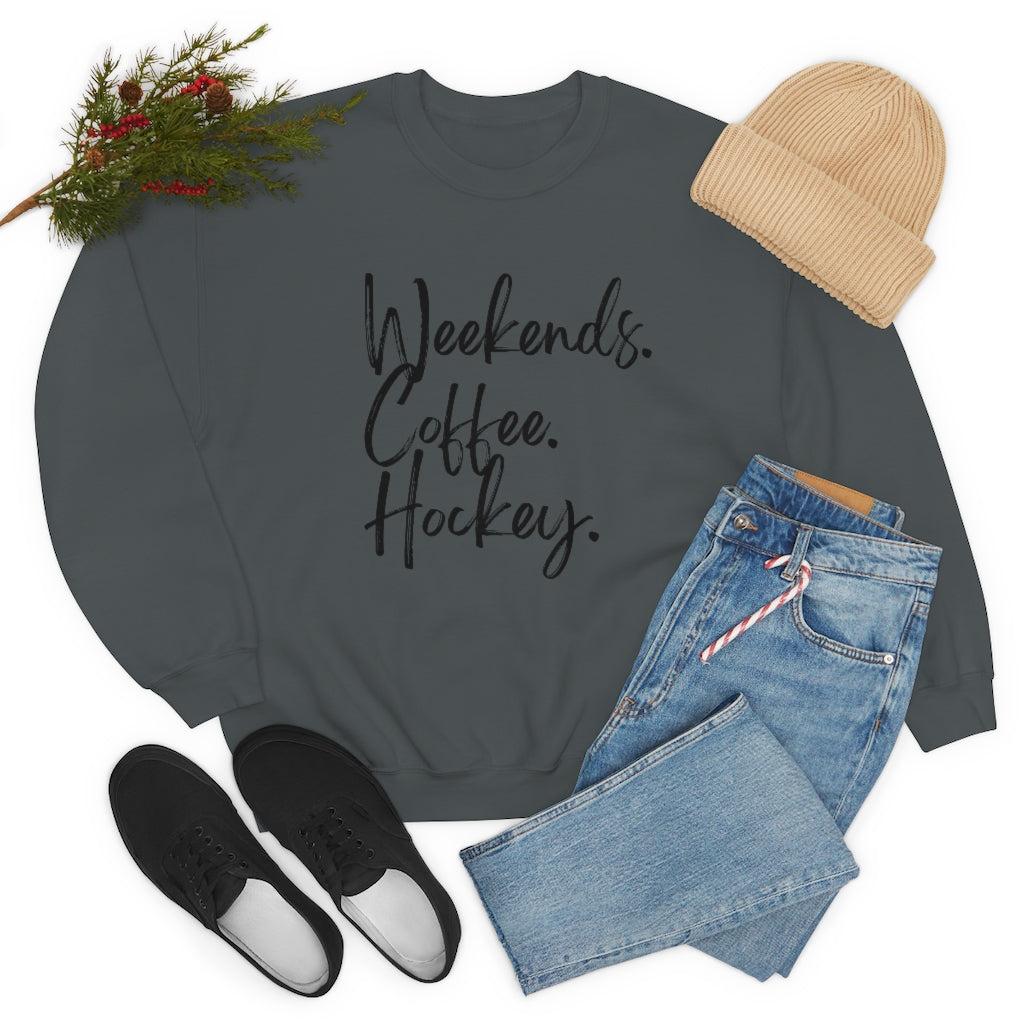 Copy of Weekends Coffee Hockey Mom Shirt, Hockey Sweatshirt, Vintage, Women's Hockey Sweatshirt, Sports, Beer, Tailgating, Wine,