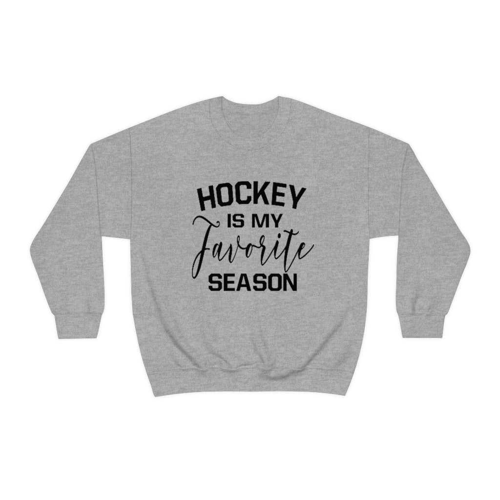 Hockey is my Favorite Season Sweatshirt, Hockey Sweatshirt, Vintage, Women's Hockey Sweatshirt, Sports, Beer, Tailgating, Wine, Sunday, NHL