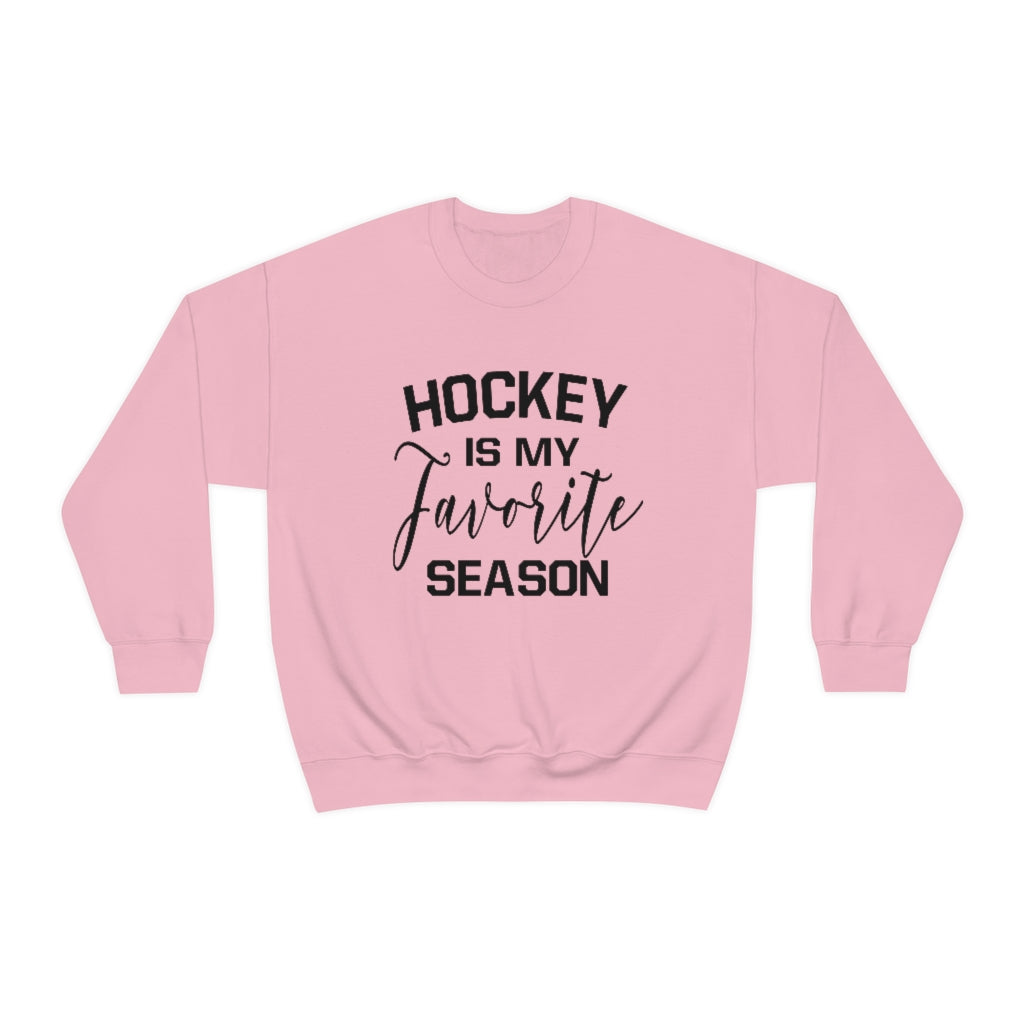 Hockey is my Favorite Season Sweatshirt, Hockey Sweatshirt, Vintage, Women's Hockey Sweatshirt, Sports, Beer, Tailgating, Wine, Sunday, NHL