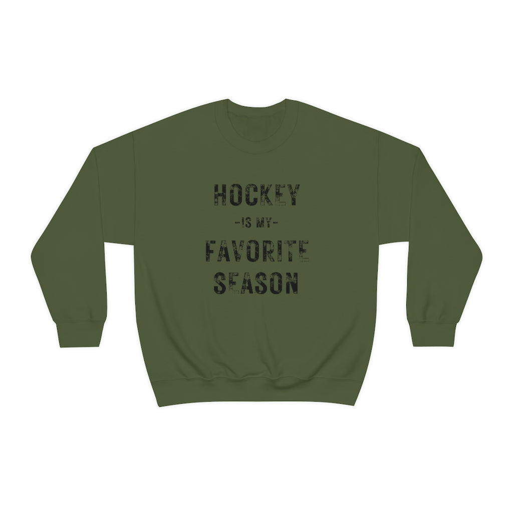 Hockey is my Favorite Season Sweatshirt, Hockey Sweatshirt, Vintage, Women's Hockey Sweatshirt, Sports, Beer, Tailgating, Wine, Sunday NHL