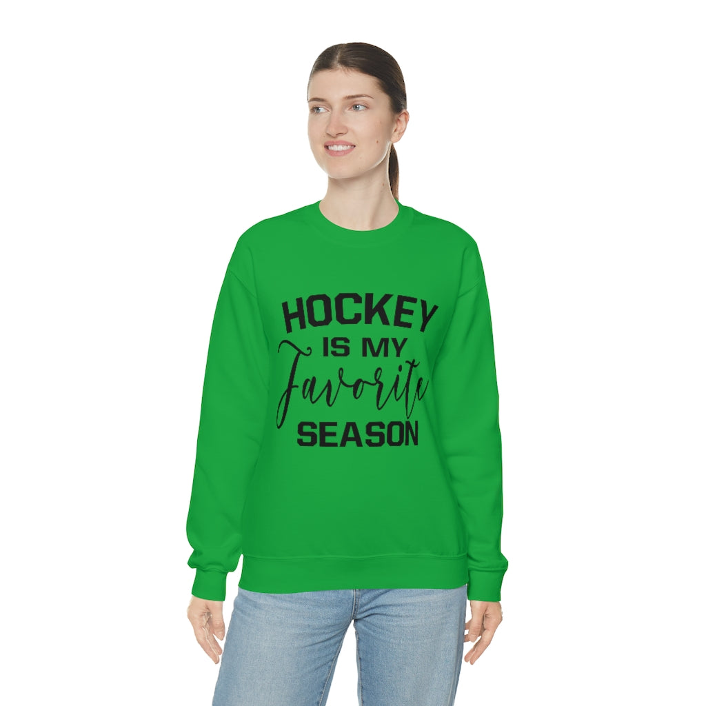 Hockey is my Favorite Season Sweatshirt, Hockey Sweatshirt, Vintage, Women's Hockey Sweatshirt, Sports, Beer, Tailgating, Wine, Sunday, NHL