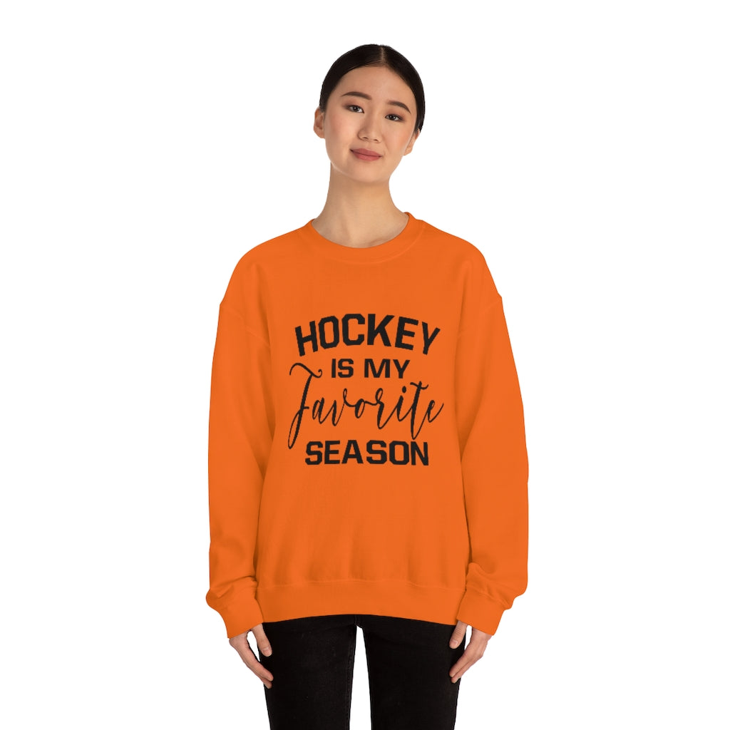 Hockey is my Favorite Season Sweatshirt, Hockey Sweatshirt, Vintage, Women's Hockey Sweatshirt, Sports, Beer, Tailgating, Wine, Sunday, NHL