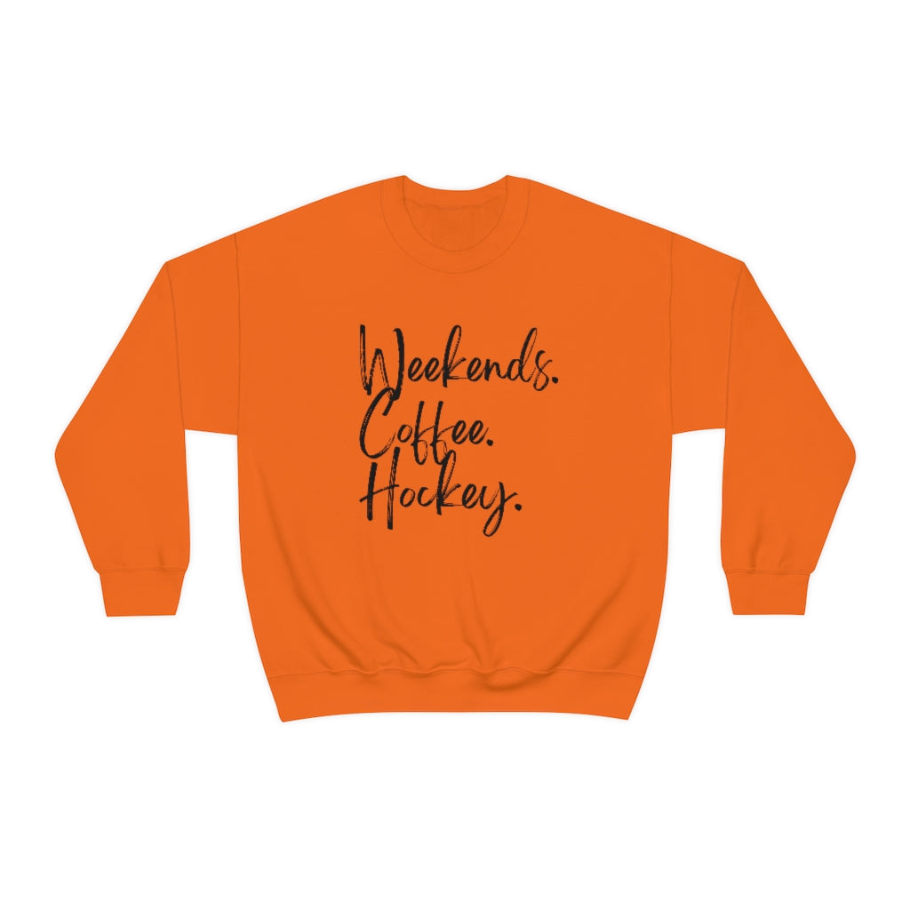 Weekends Coffee Hockey Mom Shirt, Hockey Sweatshirt, Vintage, Women's Hockey Sweatshirt, Sports, Beer, Tailgating, Wine,