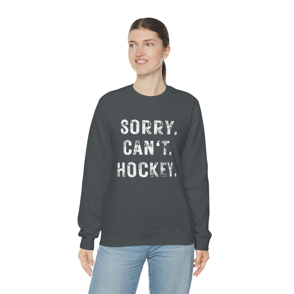MilestoneMakerGifts Game Day Hockey Sweatshirt, Hockey Lover Shirt, Sweatshirt for Women, Fall Hockey Outfit, Cute Hockey Shirt, Hockey Fans, Hockey Hoodie