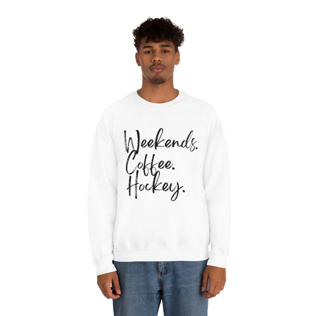 Weekends Coffee Hockey Mom Shirt, Hockey Sweatshirt, Vintage, Women's Hockey Sweatshirt, Sports, Beer, Tailgating, Wine,