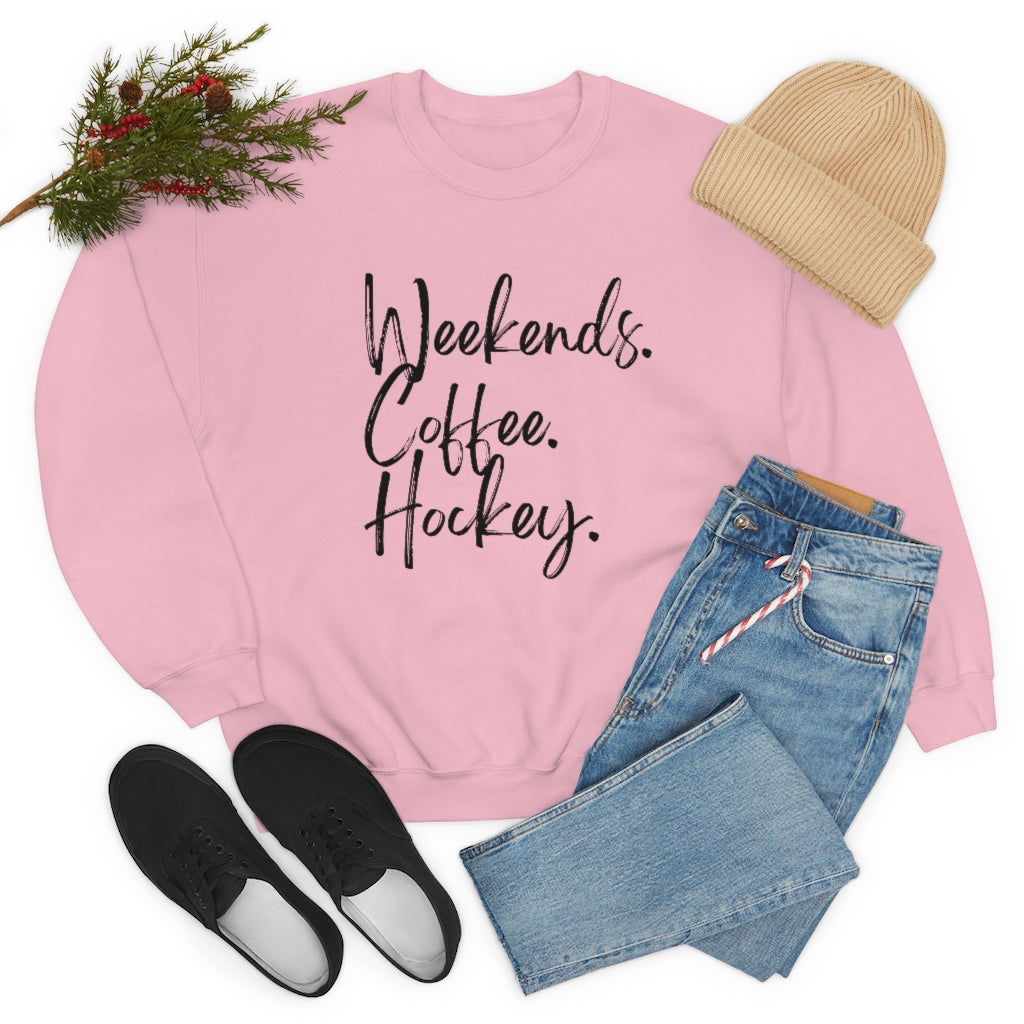 Copy of Weekends Coffee Hockey Mom Shirt, Hockey Sweatshirt, Vintage, Women's Hockey Sweatshirt, Sports, Beer, Tailgating, Wine,