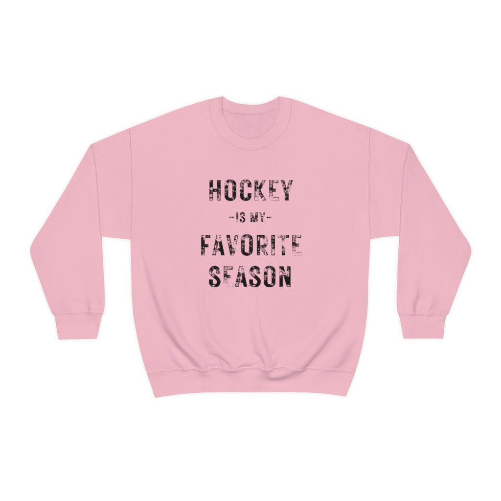 Hockey is my Favorite Season Sweatshirt, Hockey Sweatshirt, Vintage, Women's Hockey Sweatshirt, Sports, Beer, Tailgating, Wine, Sunday NHL