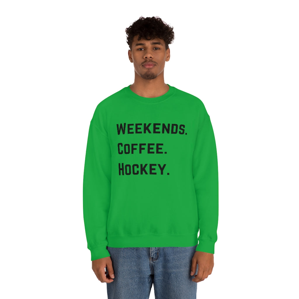 Weekends Coffee Hockey Mom Shirt, Hockey Sweatshirt, Vintage, Women's Hockey Sweatshirt, Sports, Beer, Tailgating, Wine, NHL