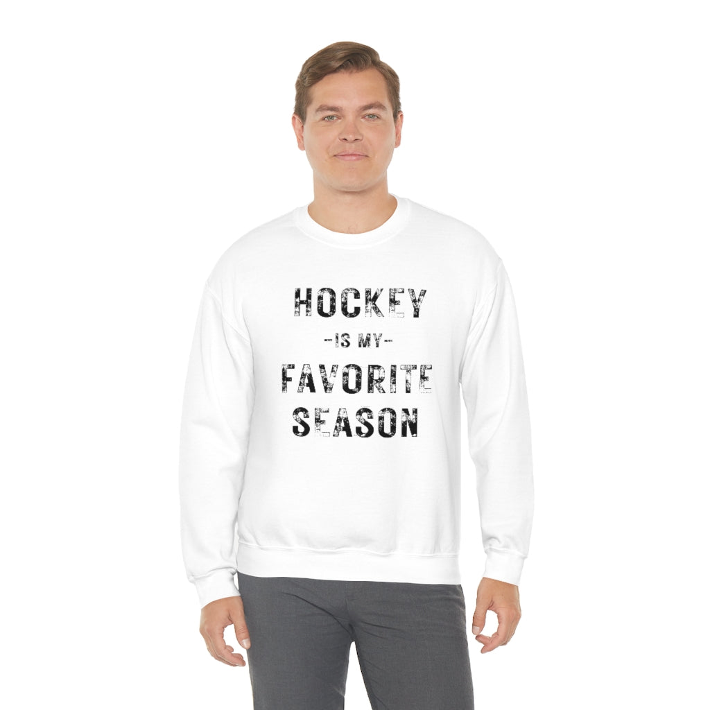 Hockey is my Favorite Season Sweatshirt, Hockey Sweatshirt, Vintage, Women's Hockey Sweatshirt, Sports, Beer, Tailgating, Wine, Sunday NHL