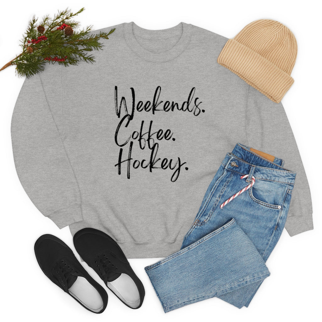 Copy of Weekends Coffee Hockey Mom Shirt, Hockey Sweatshirt, Vintage, Women's Hockey Sweatshirt, Sports, Beer, Tailgating, Wine,