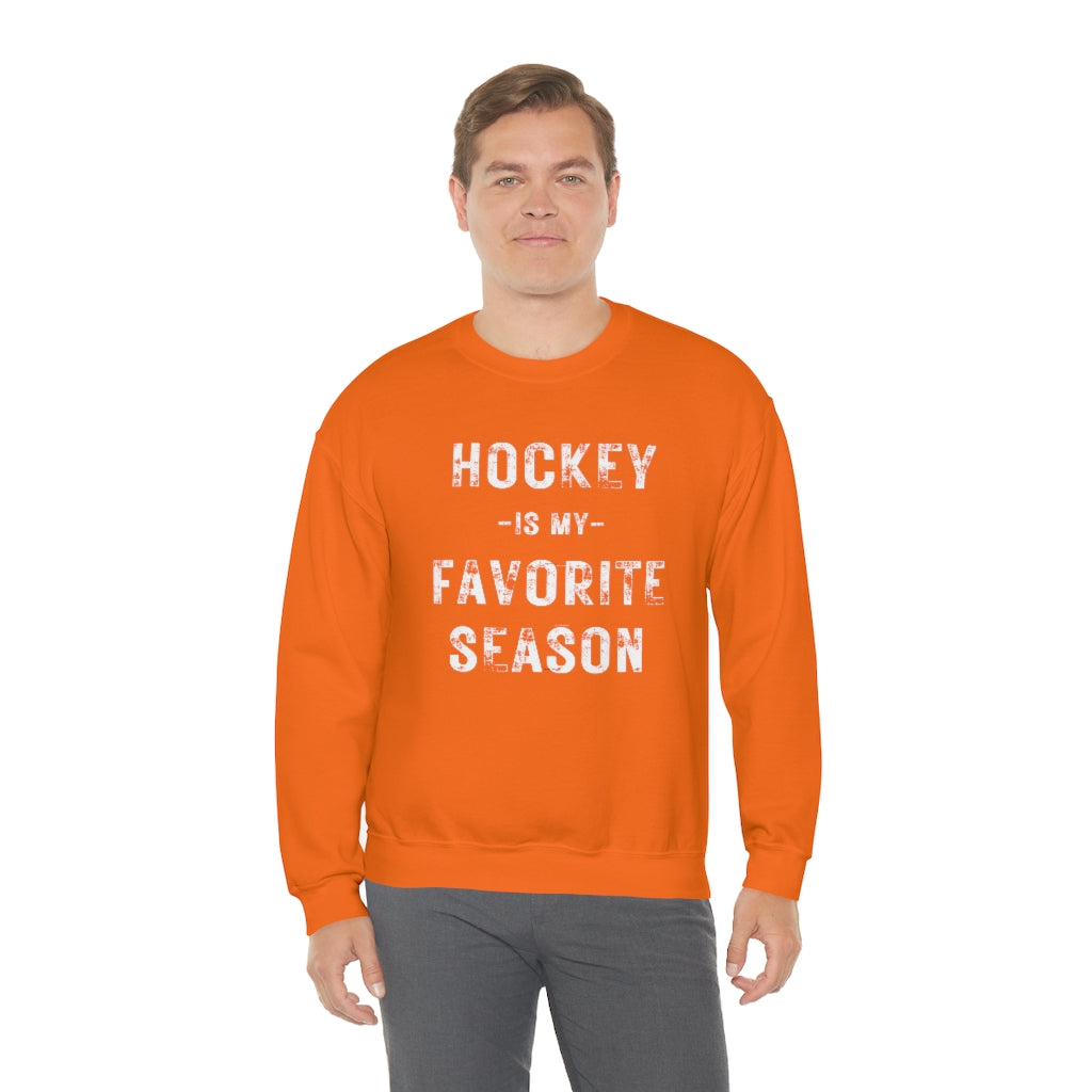 Hockey is my Favorite Season Sweatshirt, Hockey Sweatshirt, Vintage, Women's Hockey Sweatshirt, Sports, Beer, Tailgating, Wine, NHL