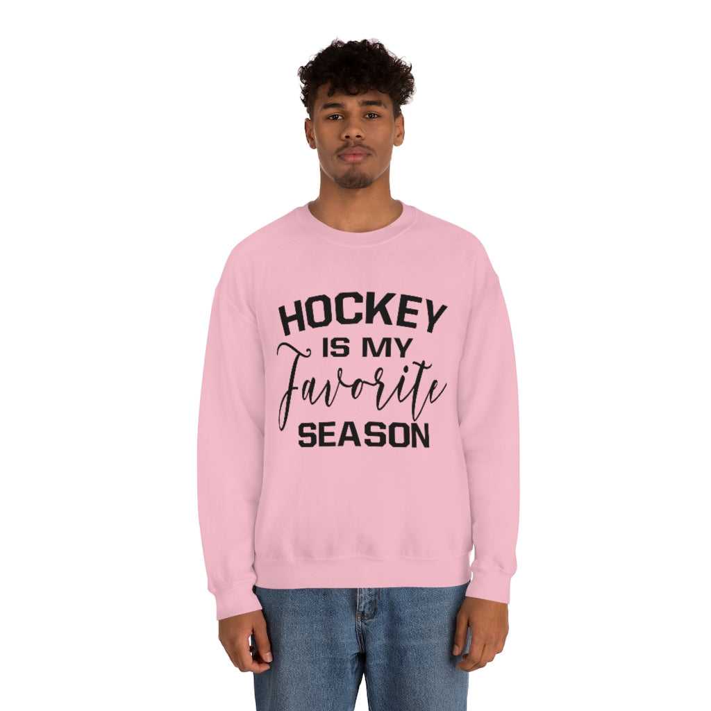 Hockey is my Favorite Season Sweatshirt, Hockey Sweatshirt, Vintage, Women's Hockey Sweatshirt, Sports, Beer, Tailgating, Wine, Sunday, NHL