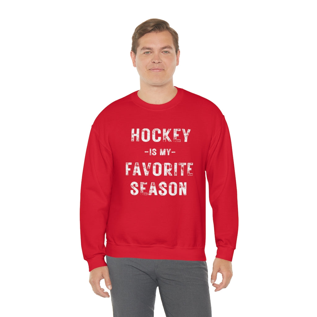 Hockey is my Favorite Season Sweatshirt, Hockey Sweatshirt, Vintage, Women's Hockey Sweatshirt, Sports, Beer, Tailgating, Wine, NHL