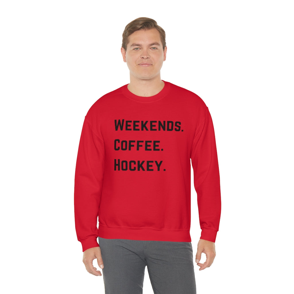 Weekends Coffee Hockey Mom Shirt, Hockey Sweatshirt, Vintage, Women's Hockey Sweatshirt, Sports, Beer, Tailgating, Wine, NHL