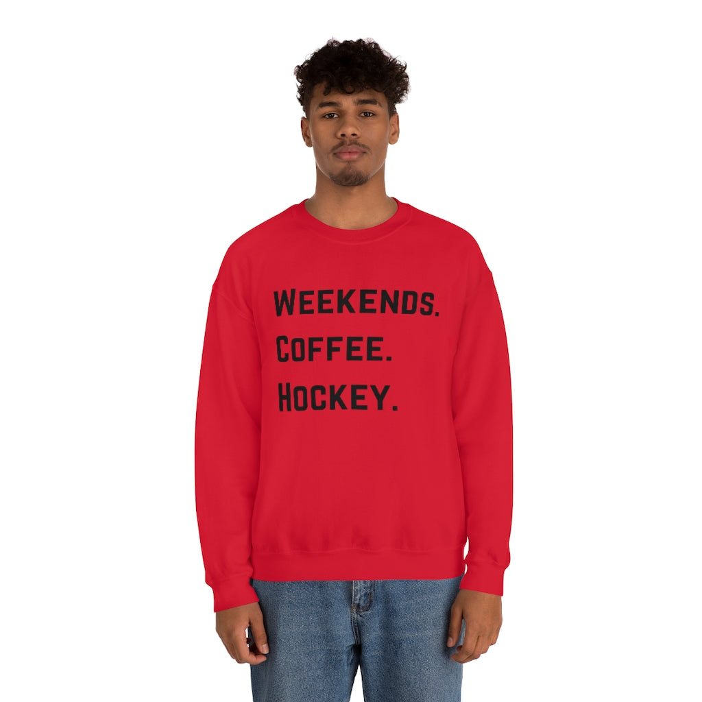 Weekends Coffee Hockey Mom Shirt, Hockey Sweatshirt, Vintage, Women's Hockey Sweatshirt, Sports, Beer, Tailgating, Wine,