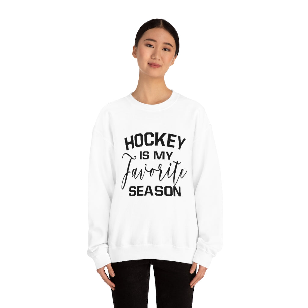 Hockey is my Favorite Season Sweatshirt, Hockey Sweatshirt, Vintage, Women's Hockey Sweatshirt, Sports, Beer, Tailgating, Wine, Sunday, NHL