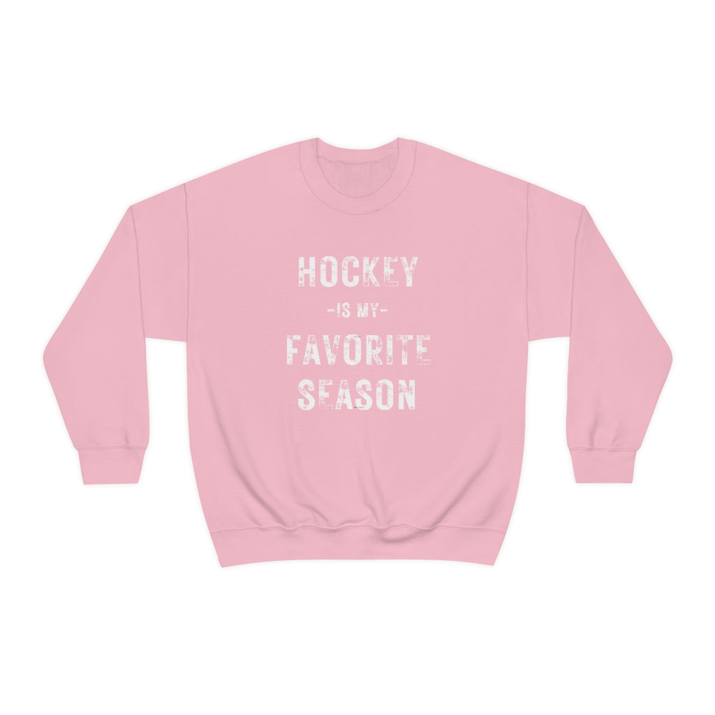 Hockey is my Favorite Season Sweatshirt, Hockey Sweatshirt, Vintage, Women's Hockey Sweatshirt, Sports, Beer, Tailgating, Wine, NHL