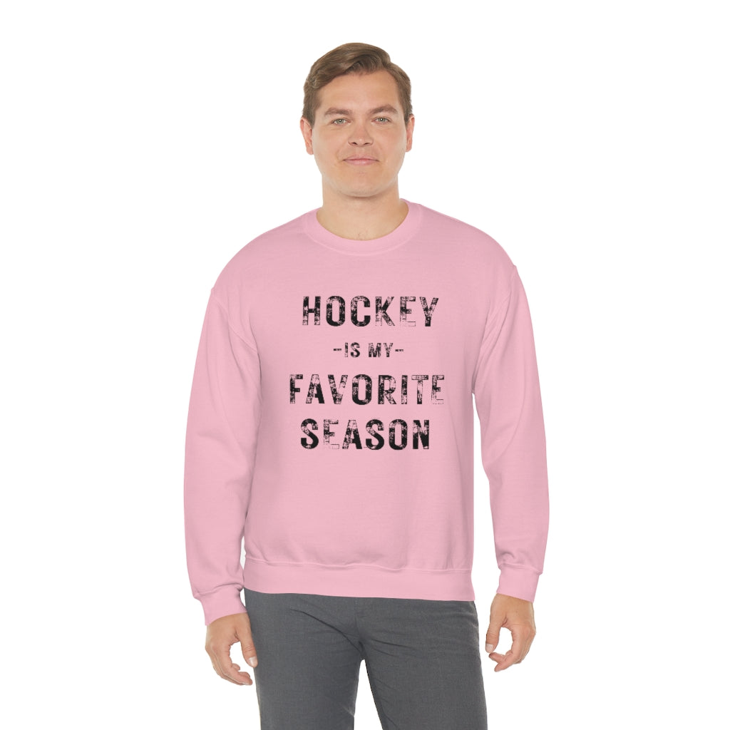 Hockey is my Favorite Season Sweatshirt, Hockey Sweatshirt, Vintage, Women's Hockey Sweatshirt, Sports, Beer, Tailgating, Wine, Sunday NHL