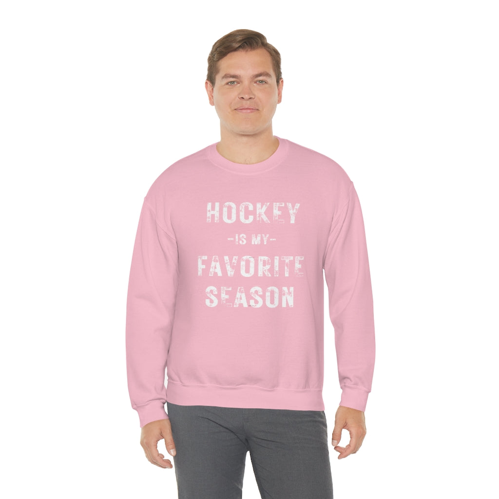 Hockey is my Favorite Season Sweatshirt, Hockey Sweatshirt, Vintage, Women's Hockey Sweatshirt, Sports, Beer, Tailgating, Wine, NHL