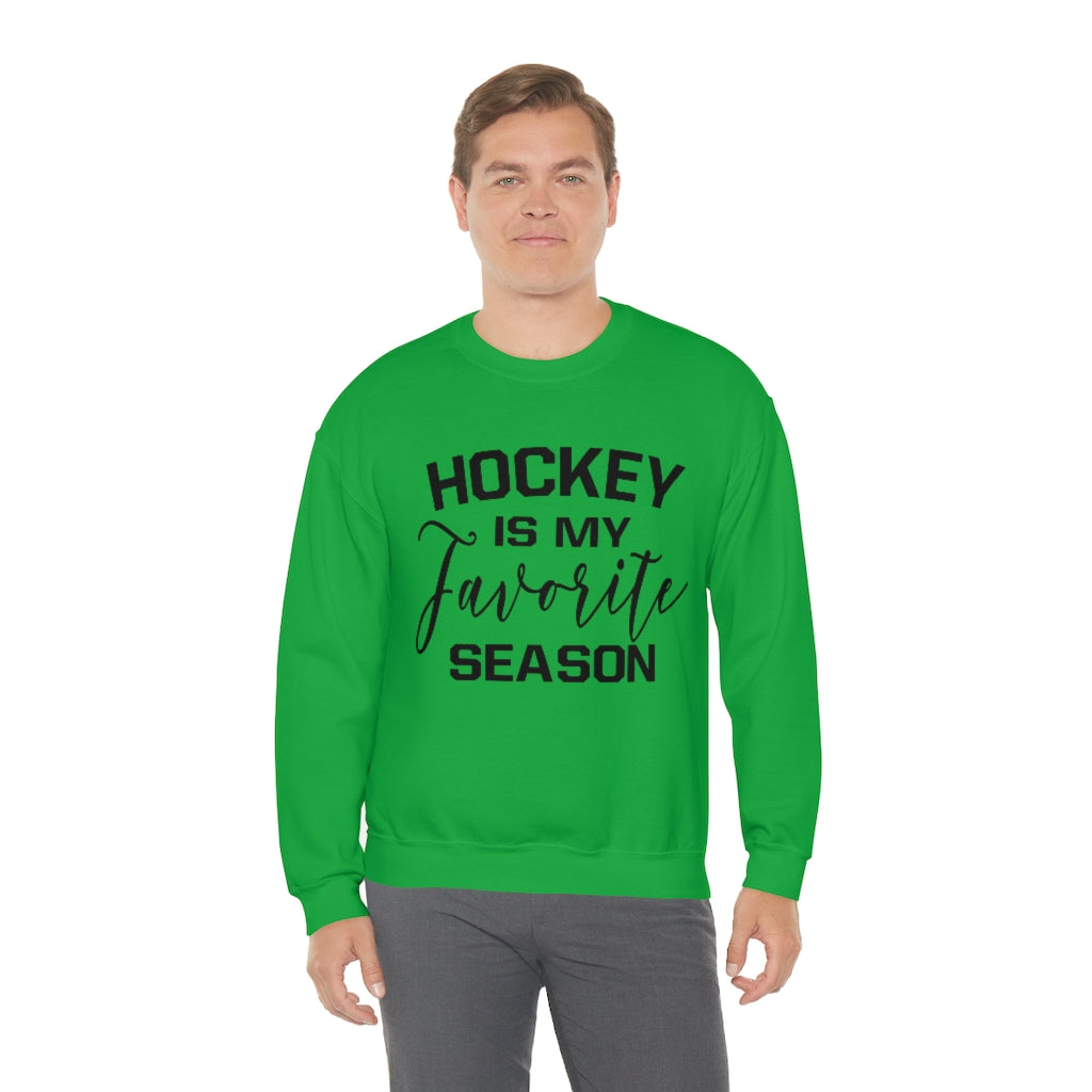 Hockey is my Favorite Season Sweatshirt, Hockey Sweatshirt, Vintage, Women's Hockey Sweatshirt, Sports, Beer, Tailgating, Wine, Sunday, NHL