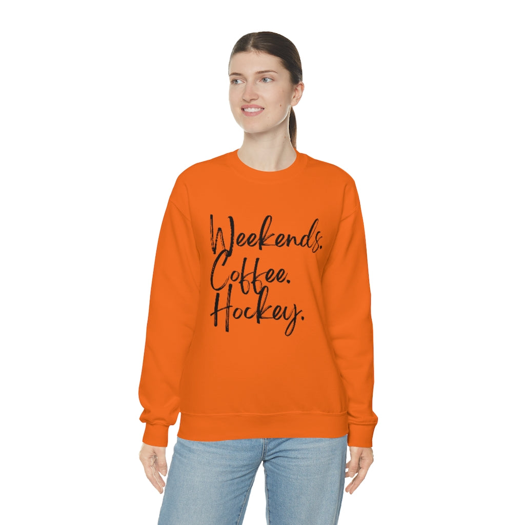 Weekends Coffee Hockey Mom Shirt, Hockey Sweatshirt, Vintage, Women's Hockey Sweatshirt, Sports, Beer, Tailgating, Wine,