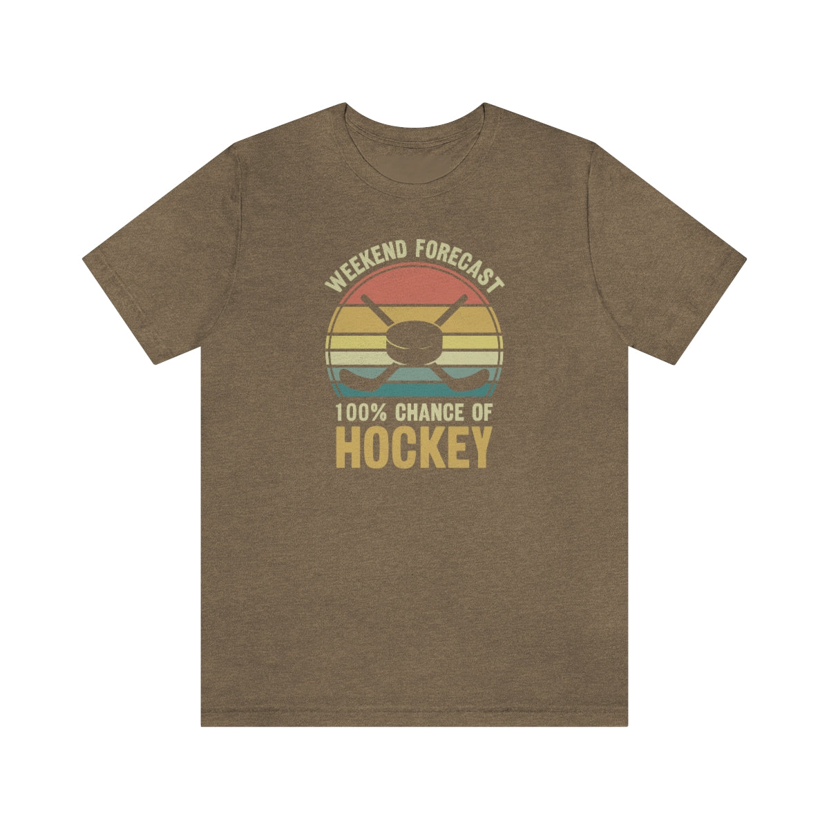 80's Retro Hockey Shirt | Vintage Eighties Hockey Gift For Men, Women & Kids Unisex Jersey Short Sleeve Tee, Hockey Mom, Hockey Dad