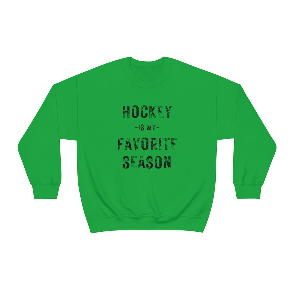 Hockey is my Favorite Season Sweatshirt, Hockey Sweatshirt, Vintage, Women's Hockey Sweatshirt, Sports, Beer, Tailgating, Wine, Sunday NHL