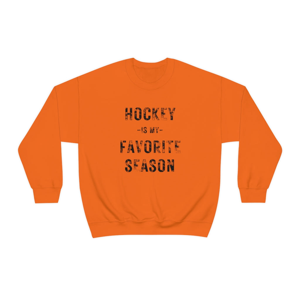 Hockey is my Favorite Season Sweatshirt, Hockey Sweatshirt, Vintage, Women's Hockey Sweatshirt, Sports, Beer, Tailgating, Wine, Sunday NHL