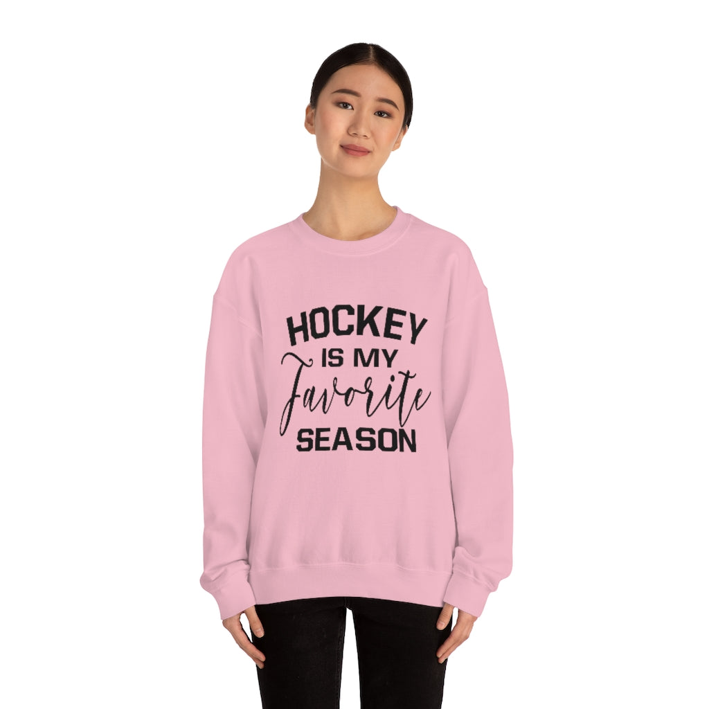 Hockey is my Favorite Season Sweatshirt, Hockey Sweatshirt, Vintage, Women's Hockey Sweatshirt, Sports, Beer, Tailgating, Wine, Sunday, NHL