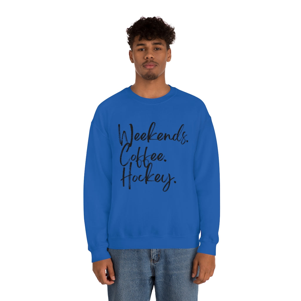 Hockey hotsell crewneck sweatshirt