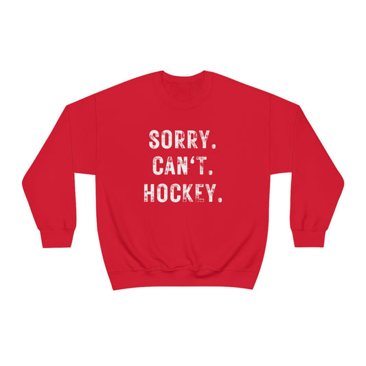 Hockey Season Funny Sweatshirt | Hockey Mom Shirt | Hockey Sweatshirt | Hockey Gifts | Sweaters for Women | Hockey Art