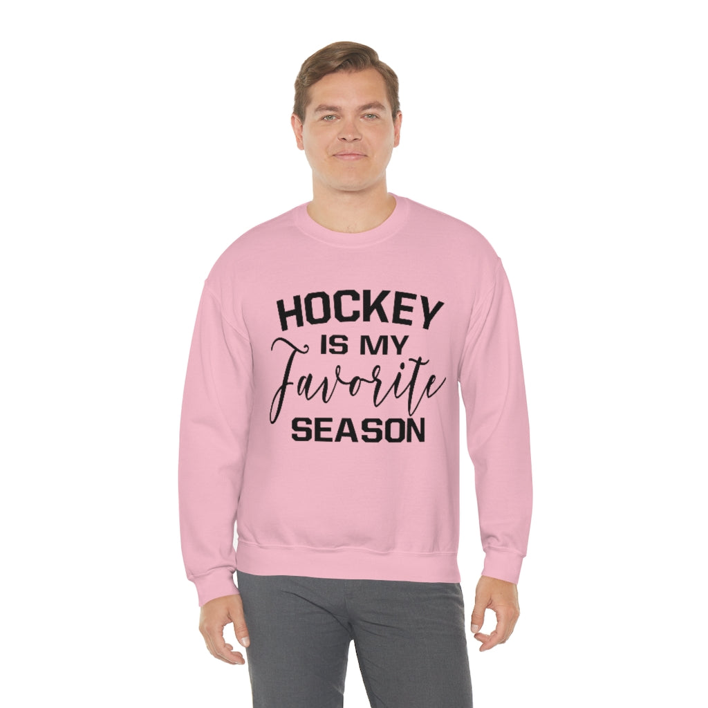 Hockey is my Favorite Season Sweatshirt, Hockey Sweatshirt, Vintage, Women's Hockey Sweatshirt, Sports, Beer, Tailgating, Wine, Sunday, NHL