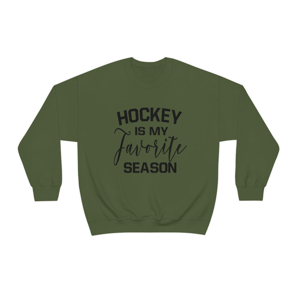 Hockey is my Favorite Season Sweatshirt, Hockey Sweatshirt, Vintage, Women's Hockey Sweatshirt, Sports, Beer, Tailgating, Wine, Sunday, NHL