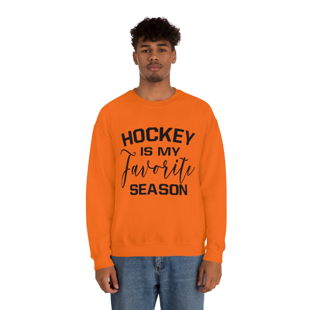 Hockey is my Favorite Season Sweatshirt, Hockey Sweatshirt, Vintage, Women's Hockey Sweatshirt, Sports, Beer, Tailgating, Wine, Sunday, NHL